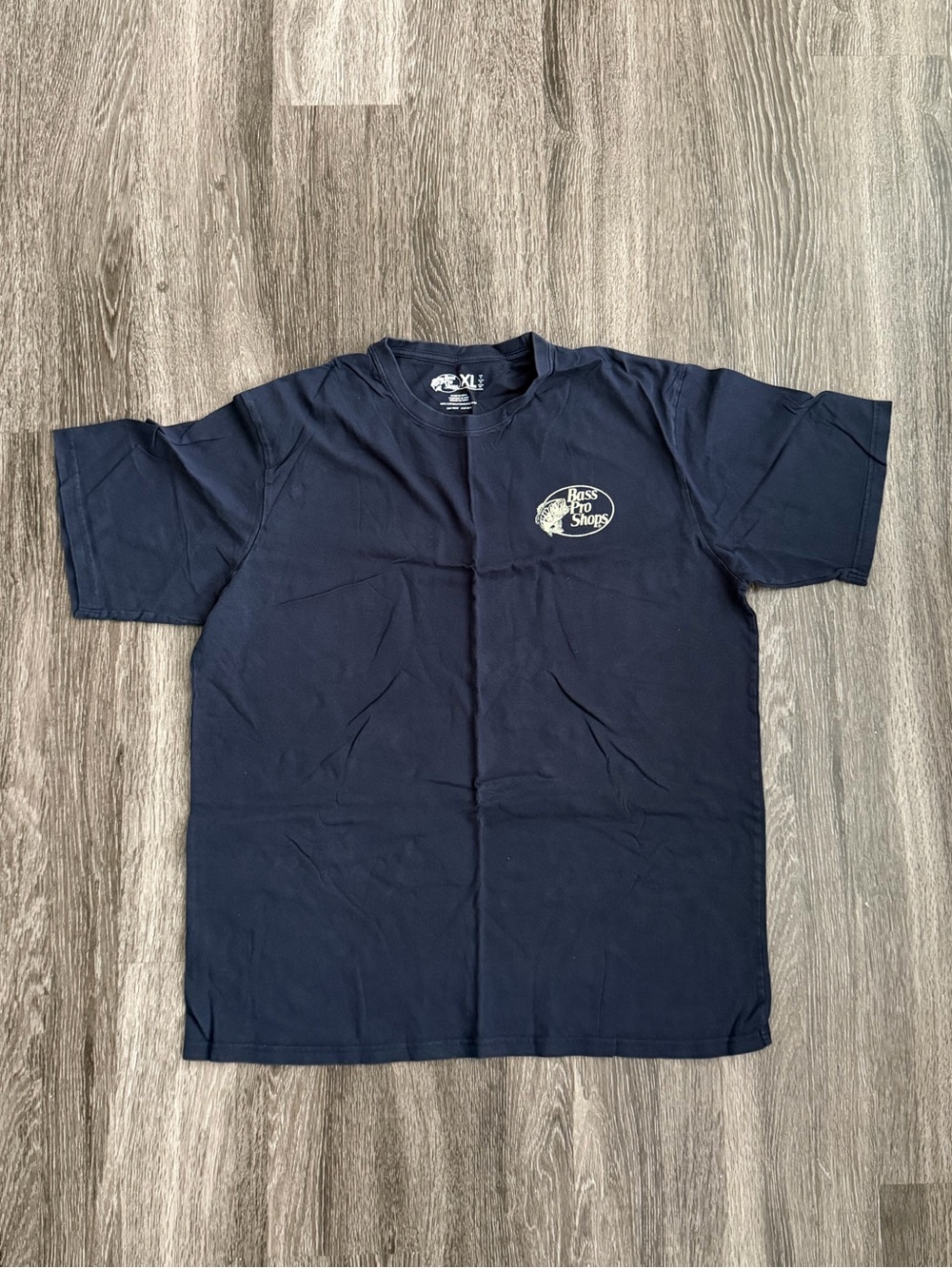 Bass Pro Shops Navy Short-Sleeve Logo Tee